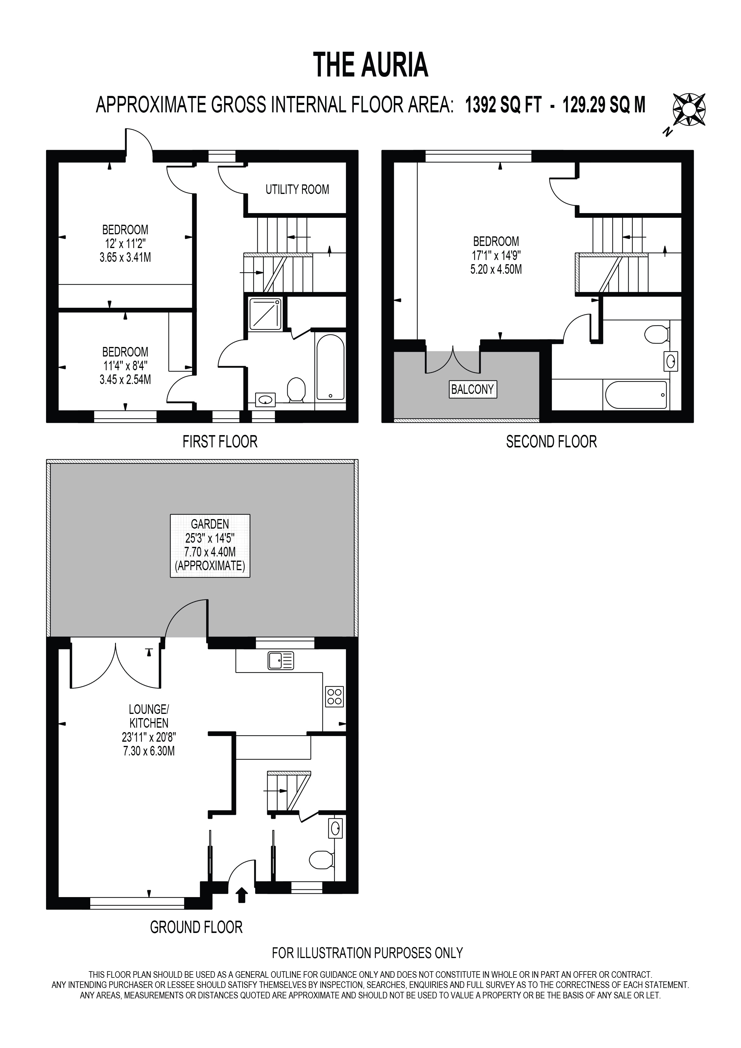 103 The Auria, Portobello Road, London floorplan