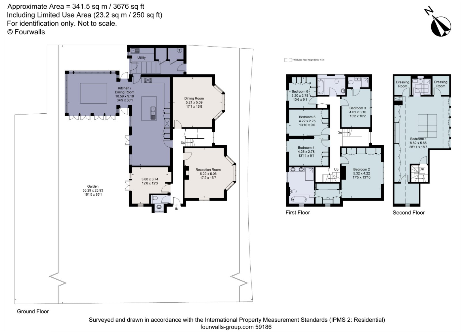 12, The Bishops Avenue, London floorplan