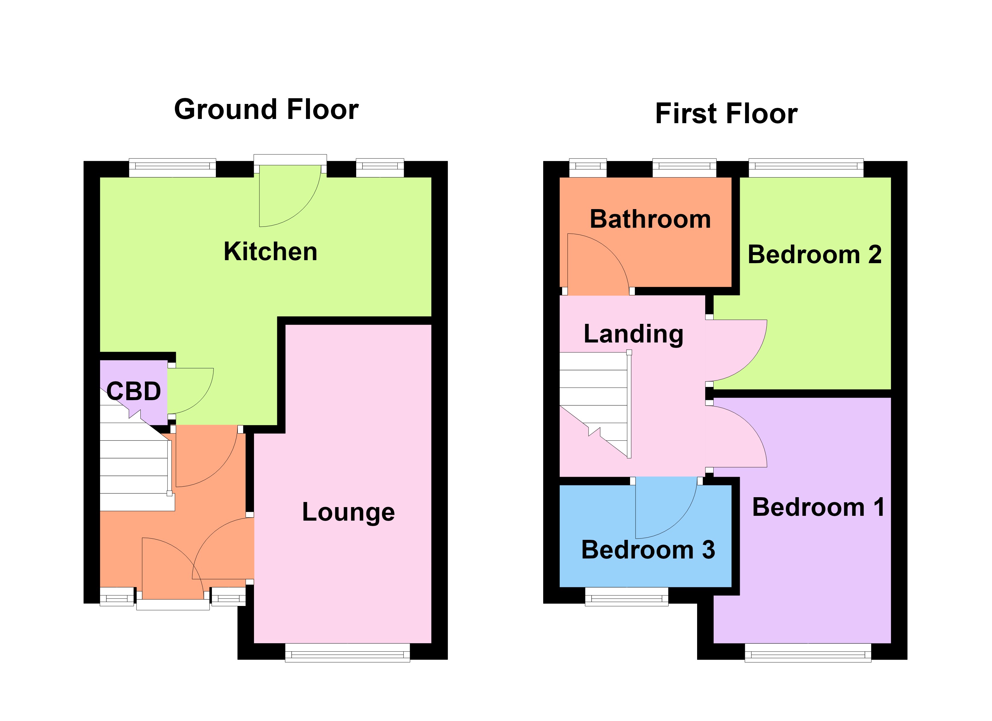 109, Church Lane, Doncaster floorplan