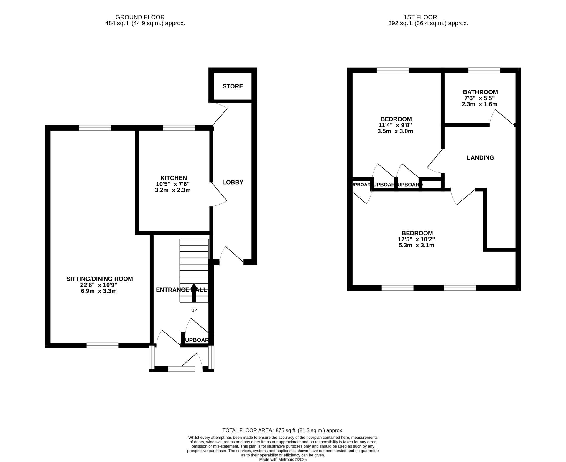 31, Hartshill Road, Birmingham floorplan