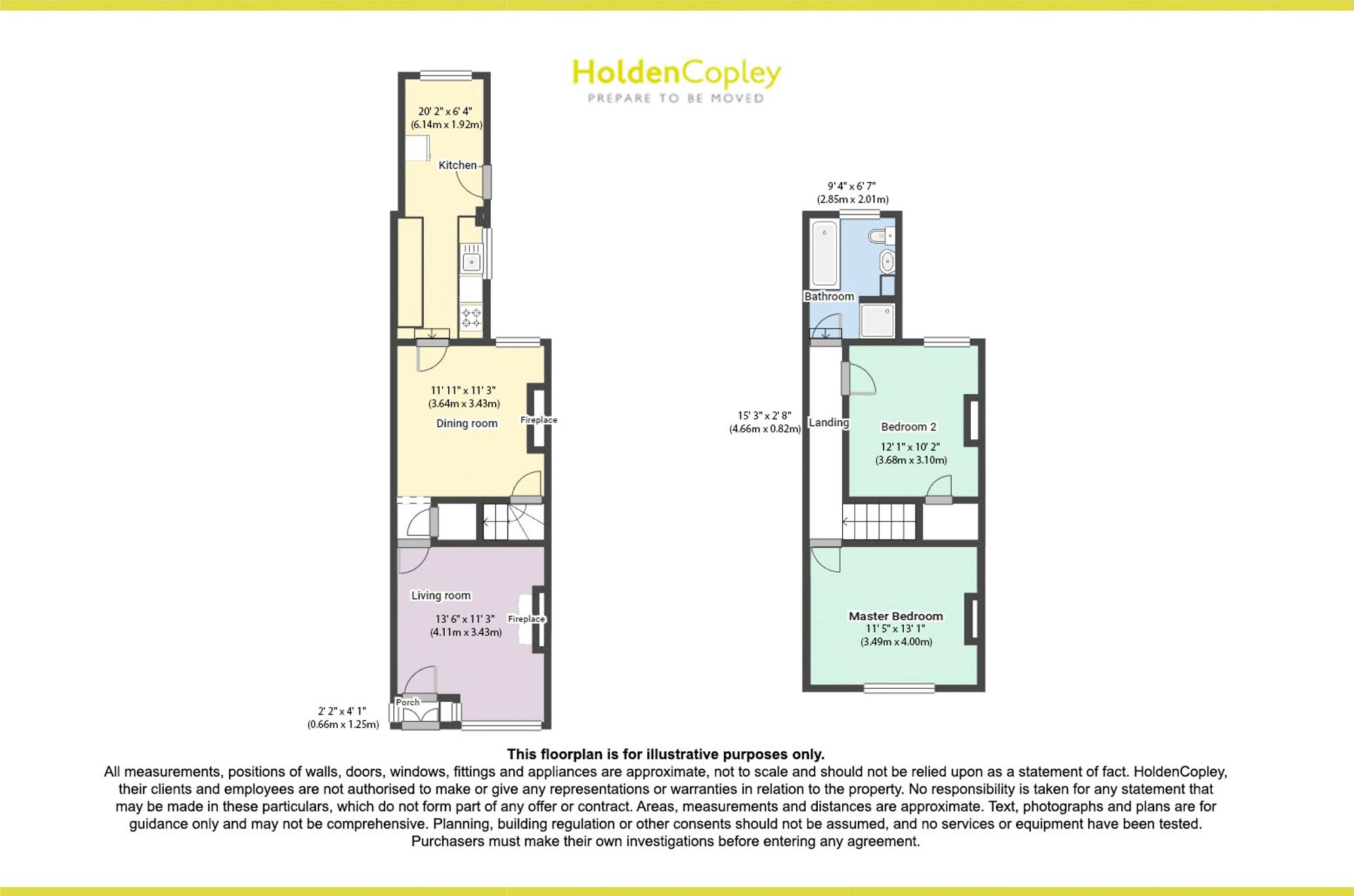 615 Carlton Road, Nottingham floorplan