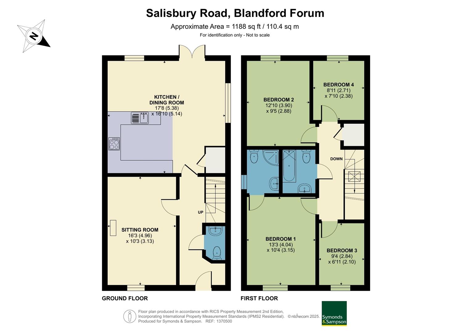 Plot 7 Larksmead Gardens, Salisbury Road, Blandford Forum floorplan