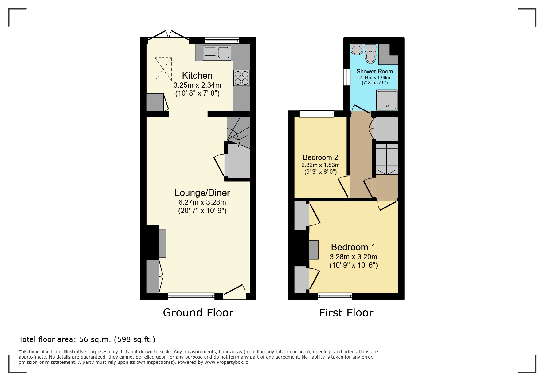 Townfield Street, Chelmsford floorplan