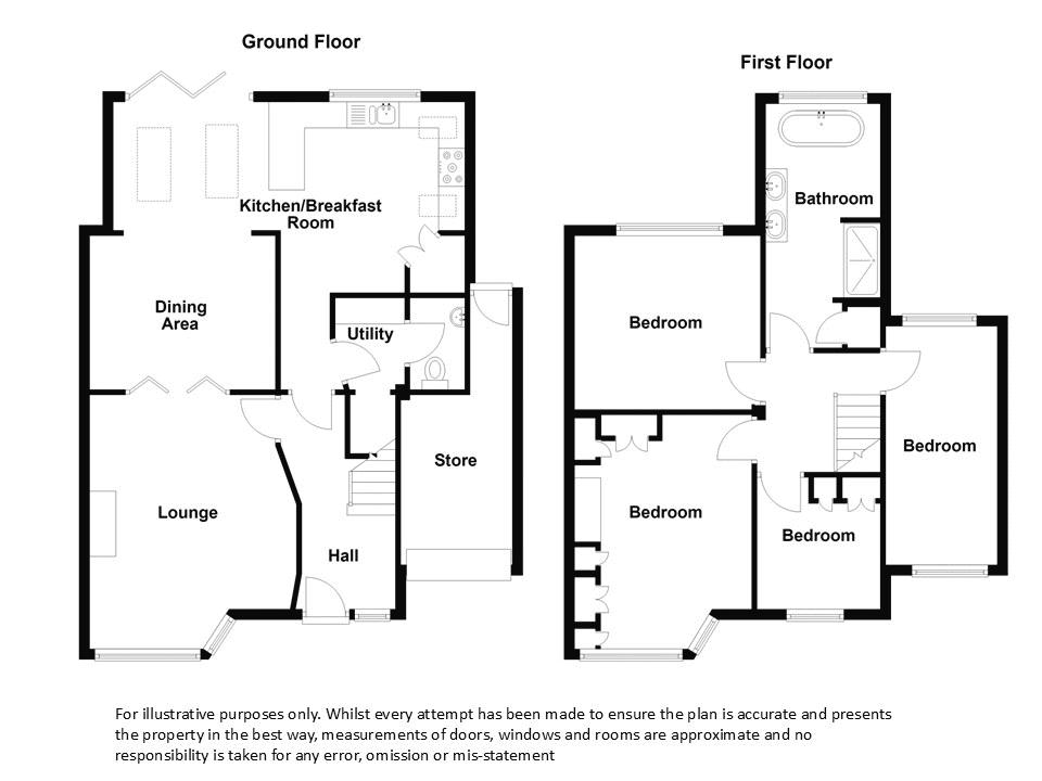 168, Ansley Road, Nuneaton floorplan