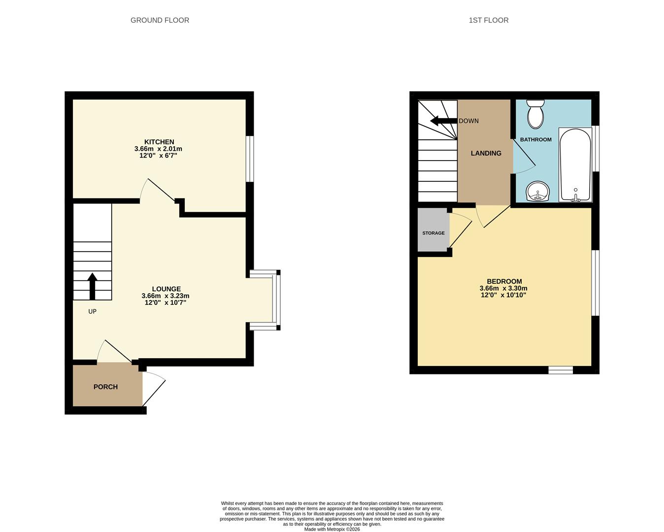 56, Hollybush Way, Waltham Cross floorplan