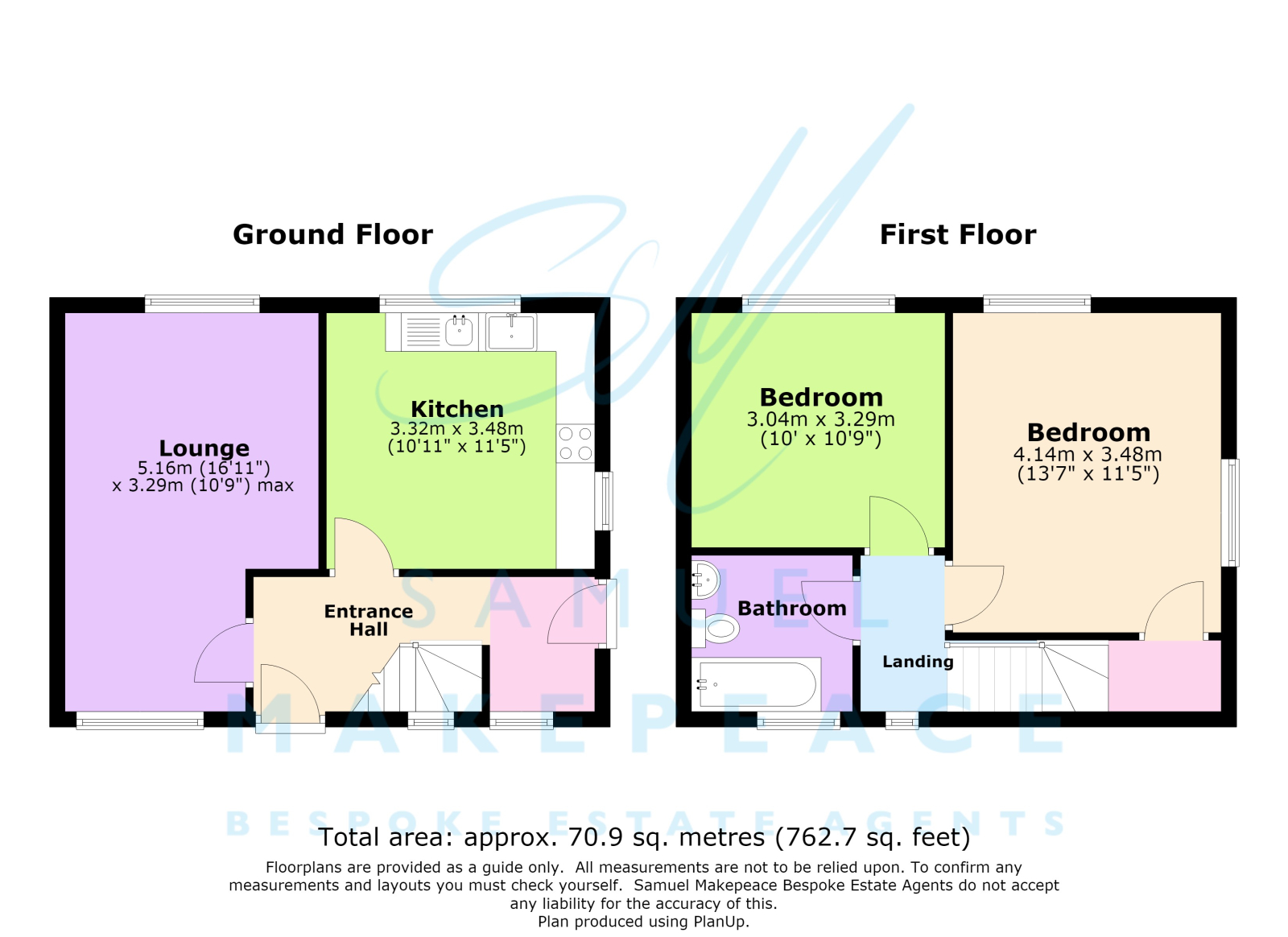 2 Trinity Place, Bucknall, Stoke-on-Trent floorplan