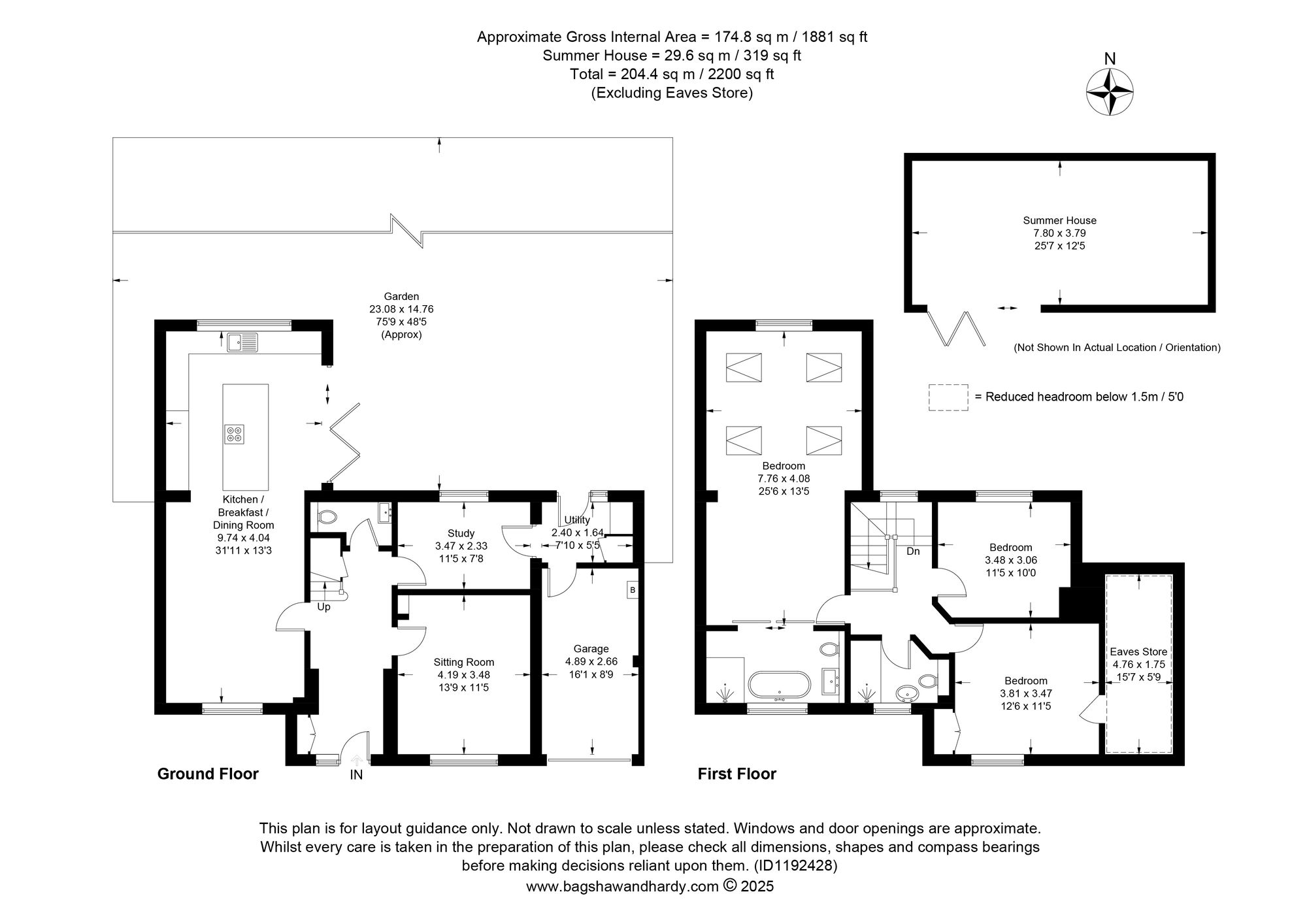 Olive Lodge Stonewall Park Road, Tunbridge Wells floorplan
