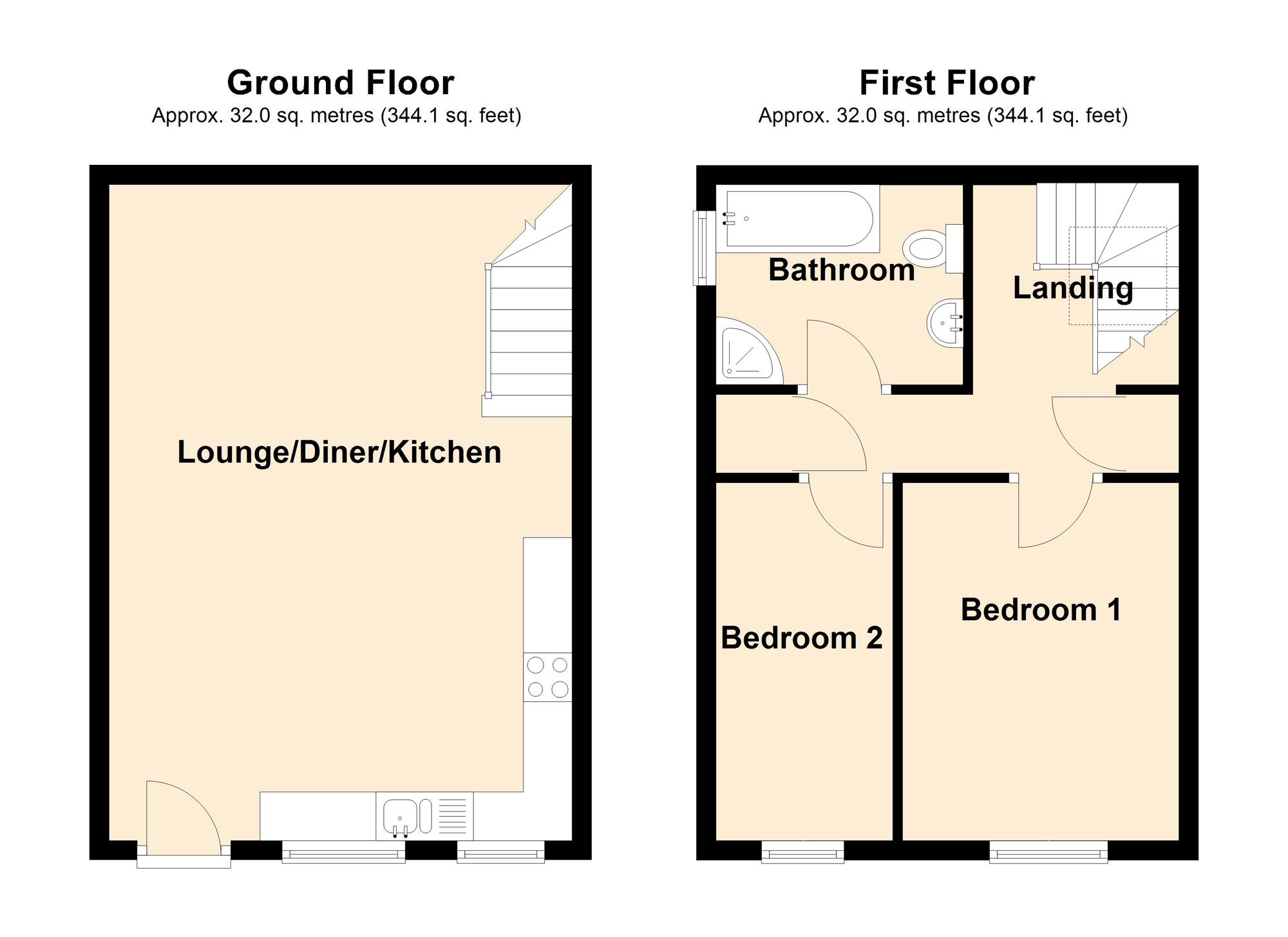 6b Northolme Mews Northolme, Gainsborough floorplan