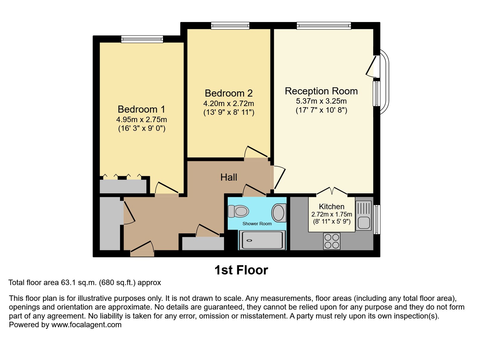 Bradbury Court, Raynes Park floorplan