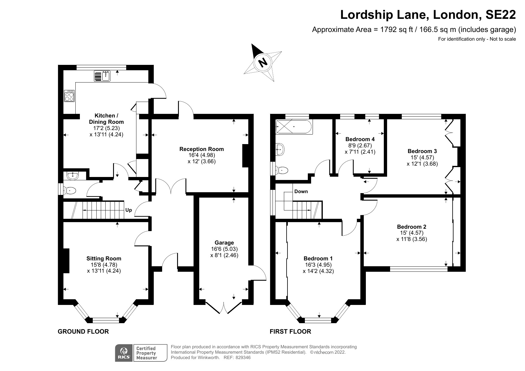 471A,, Lordship Lane, London floorplan