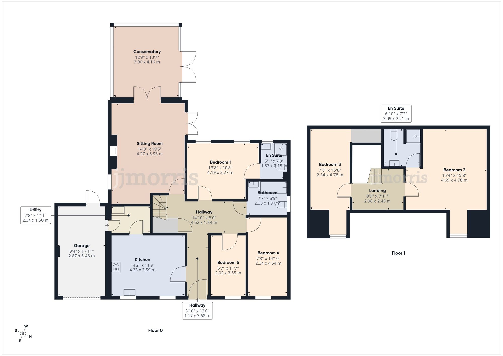 Ty Dewi Bryn Elfed, Fishguard floorplan