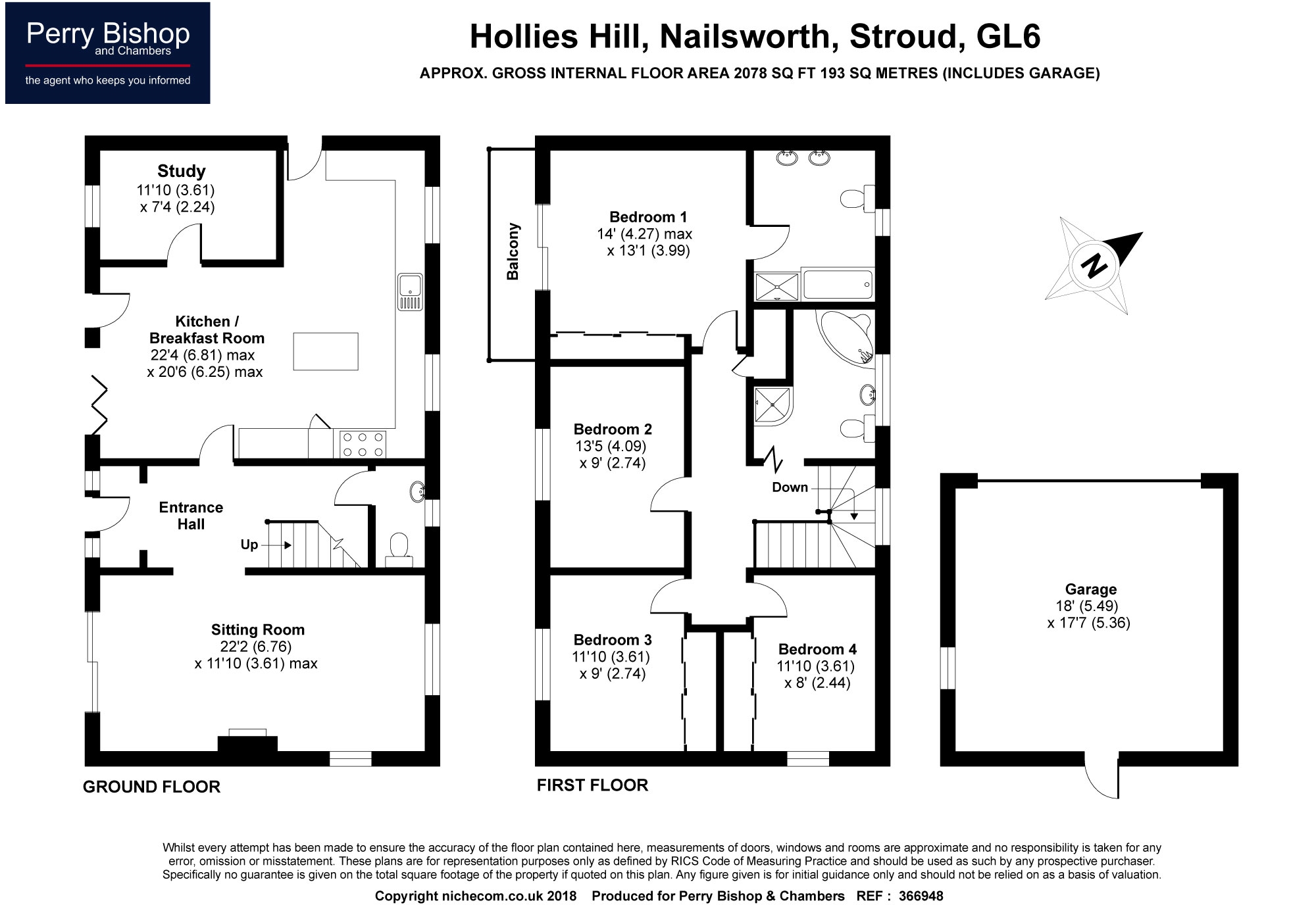 4 Bedrooms Detached house for sale in Nailsworth, Stroud GL6