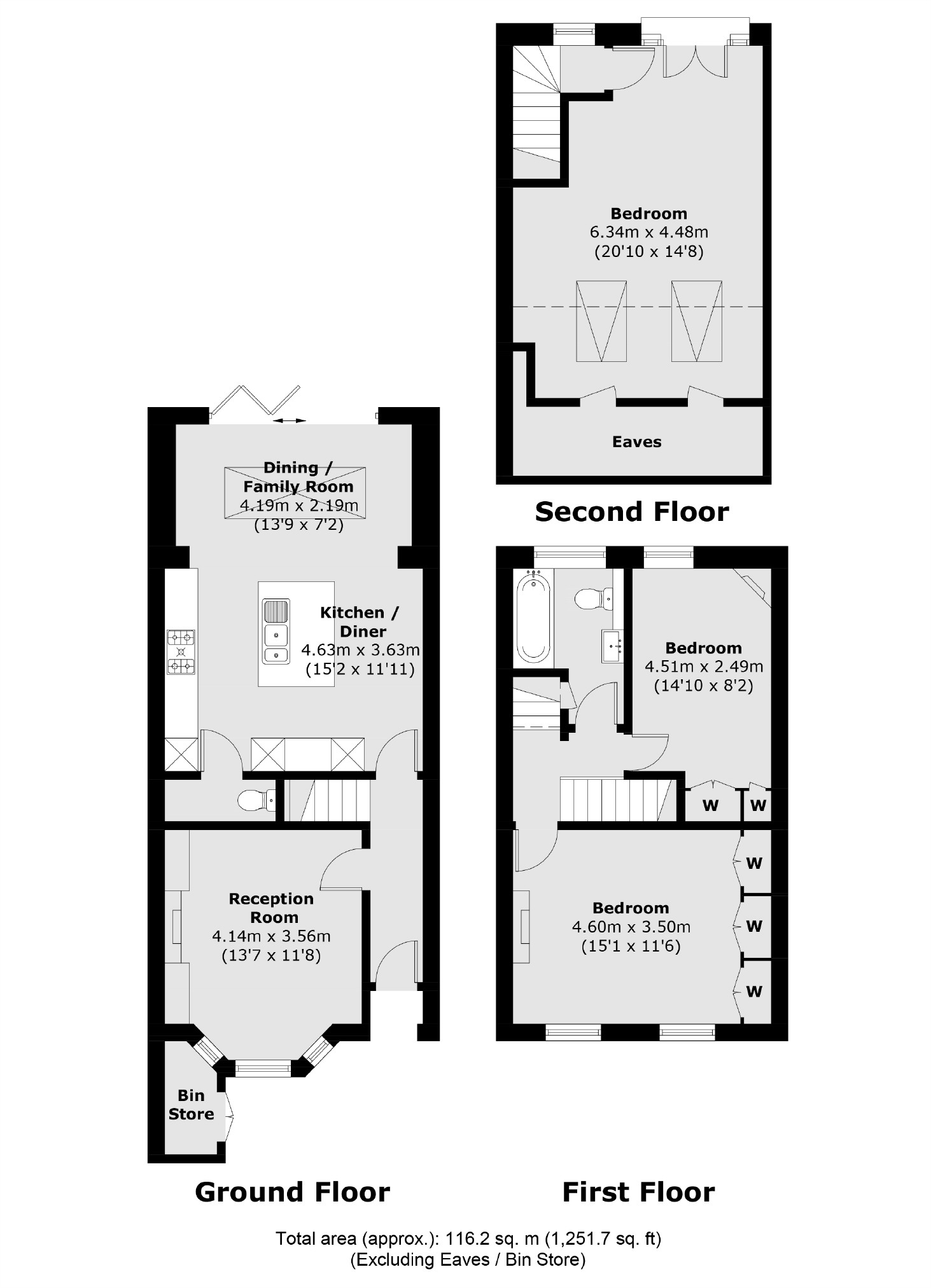 3 bed terraced house for sale in Balfour Road, London W13 Zoopla