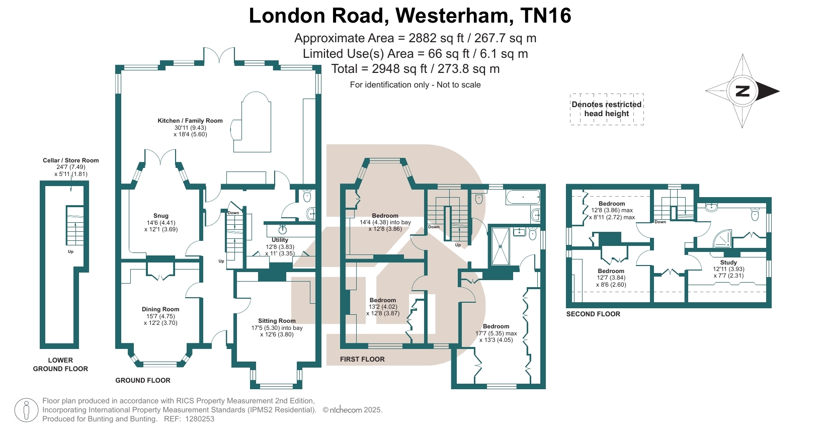 Eversleigh,, London Road, Kent floorplan