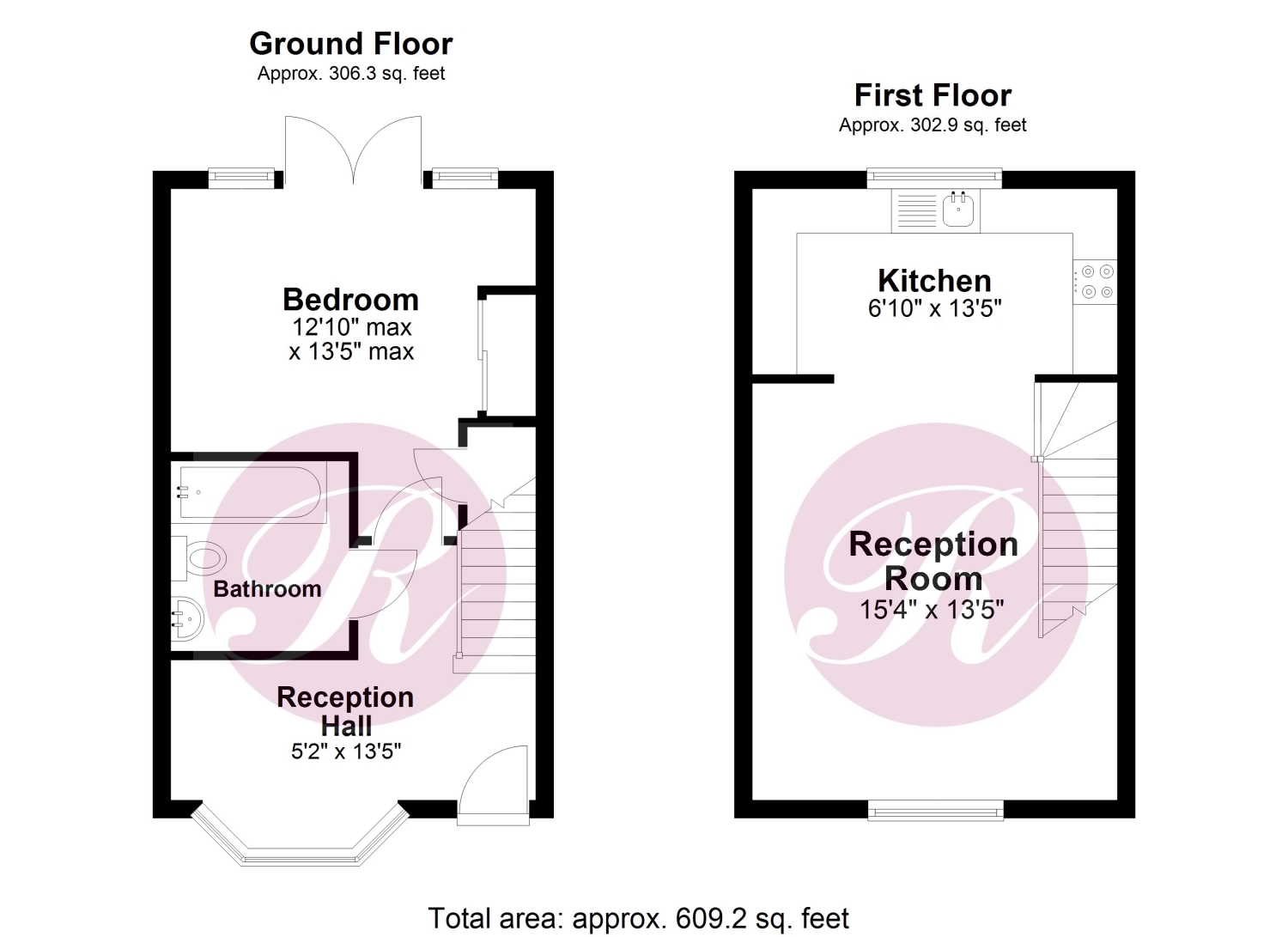 52 Alliss Gardens, Sandwich floorplan