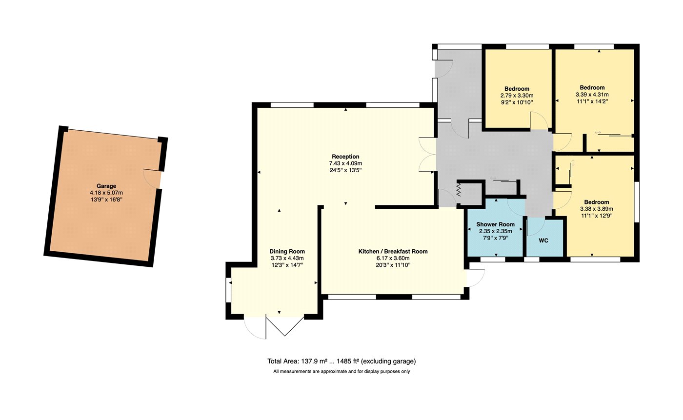 16, Cherry Glebe, Ashford floorplan