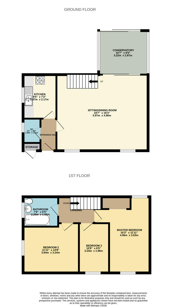 47, Bamburg Close, Corby floorplan