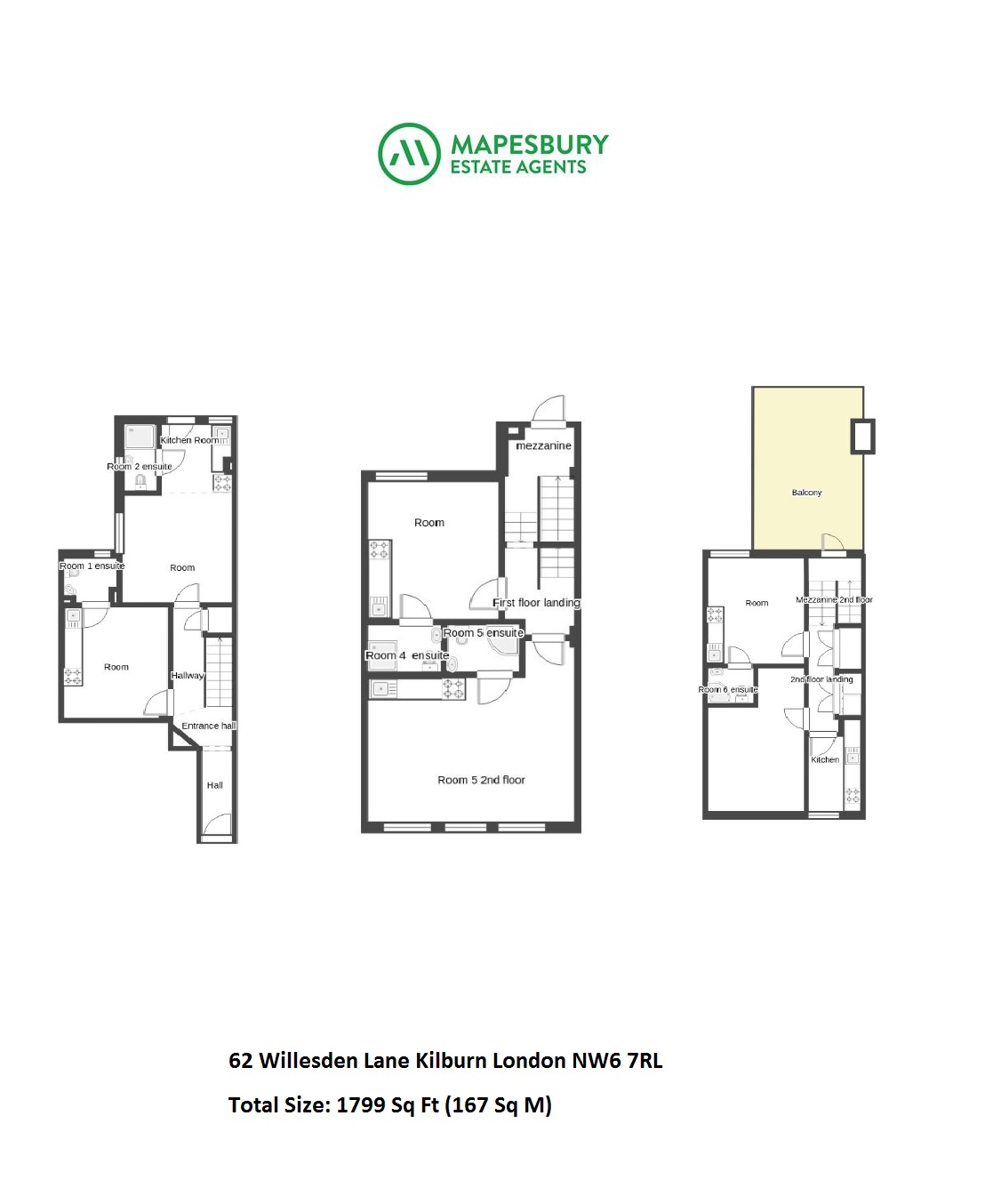 Willesden Lane, Kilburn NW6, 5 bedroom property for sale 64727488