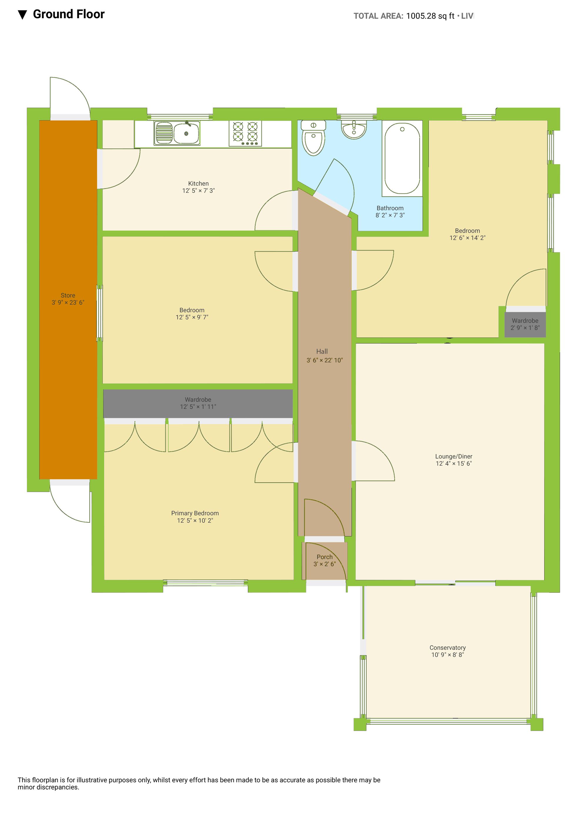 3 Heather View Road, Pontypridd floorplan