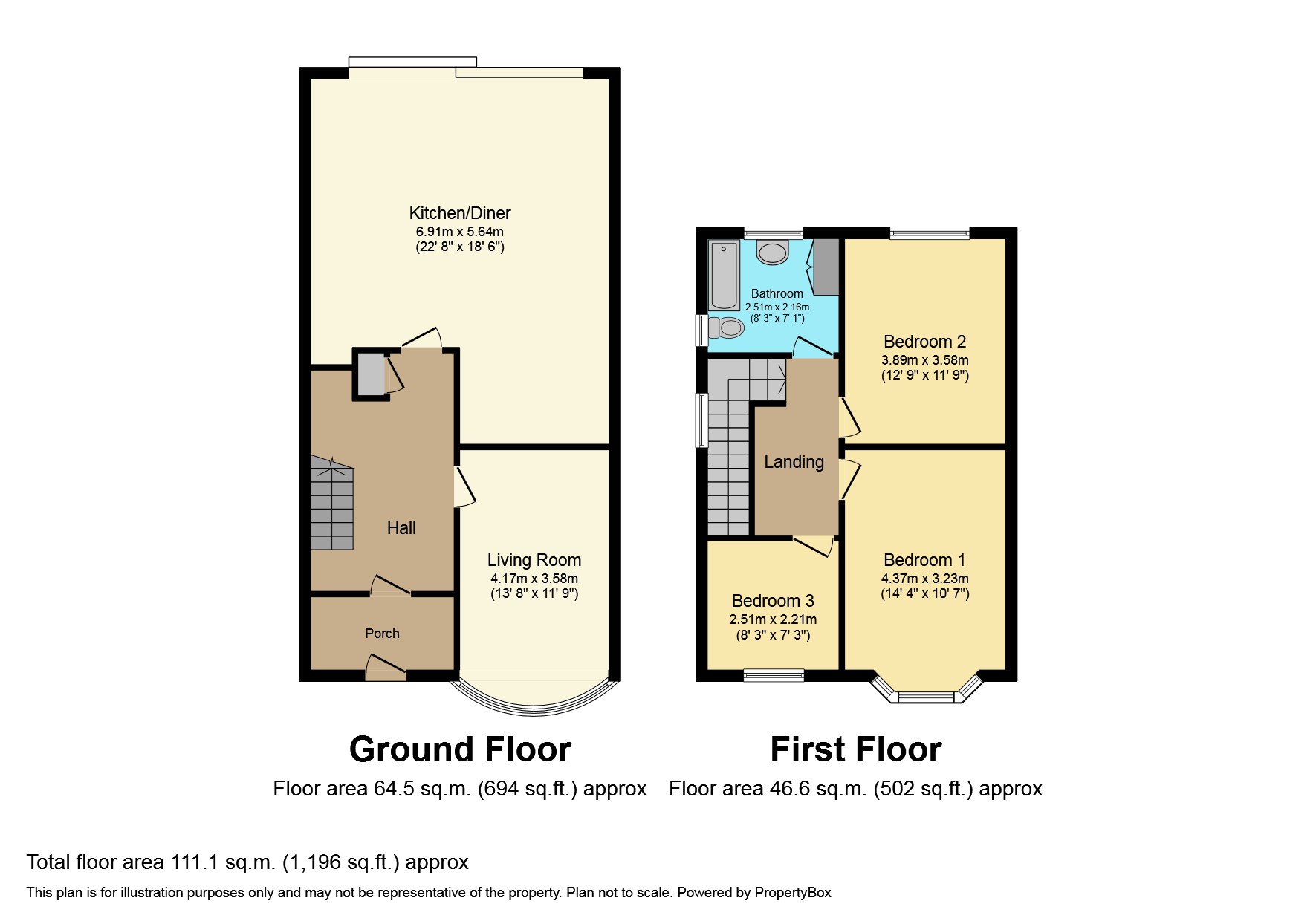 44, Stanley Road, Stockport floorplan