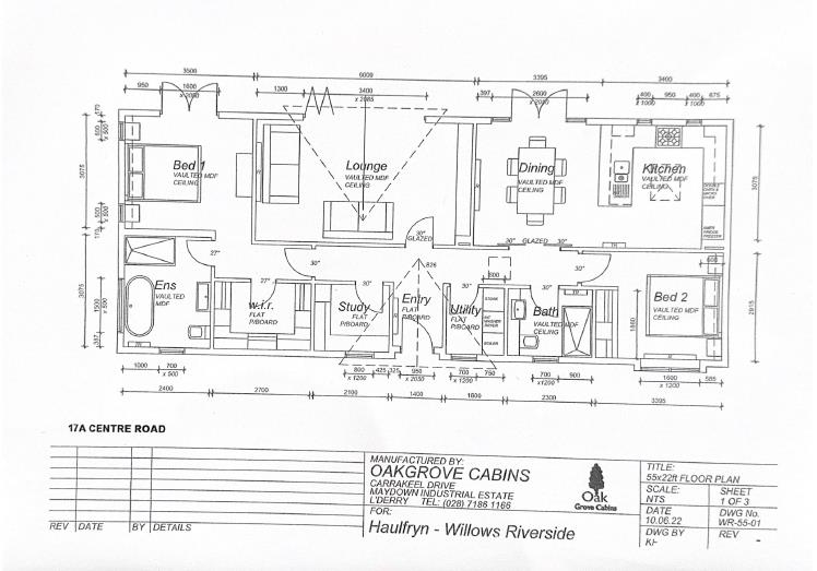 17A CENTRE ROAD, Willows Riverside Park, Windsor floorplan