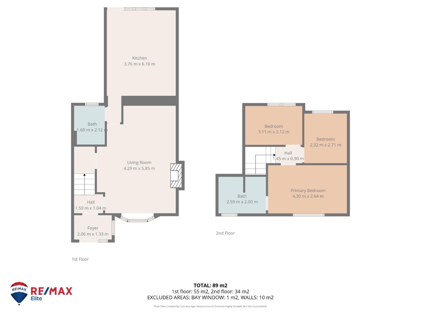 96, Well Lane, Walsall floorplan