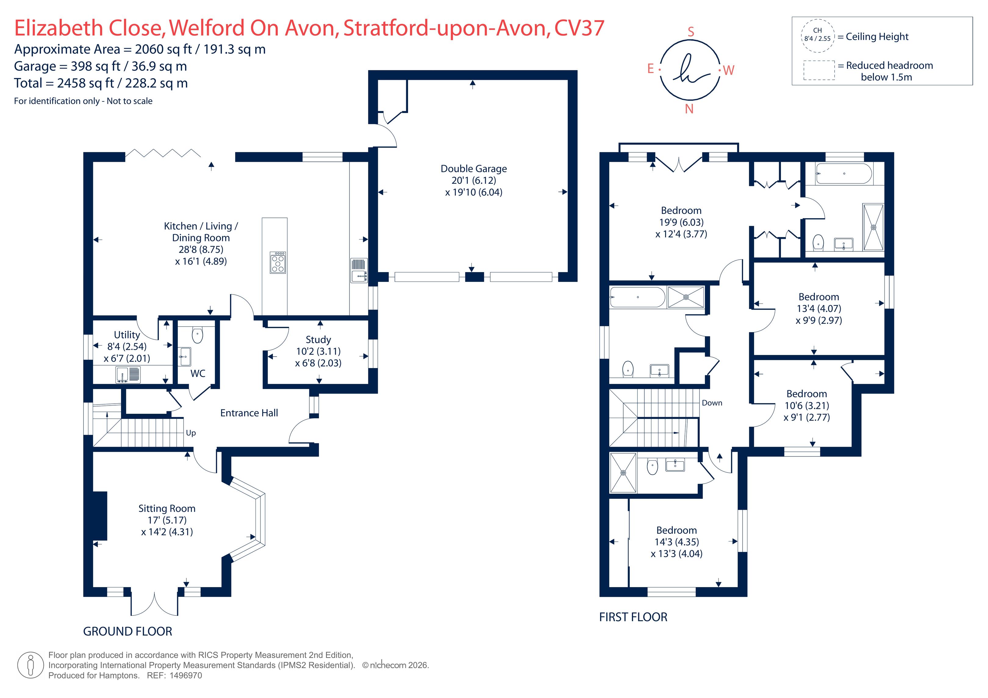 Woodcroft House, Elizabeth Close, Stratford-Upon-Avon floorplan