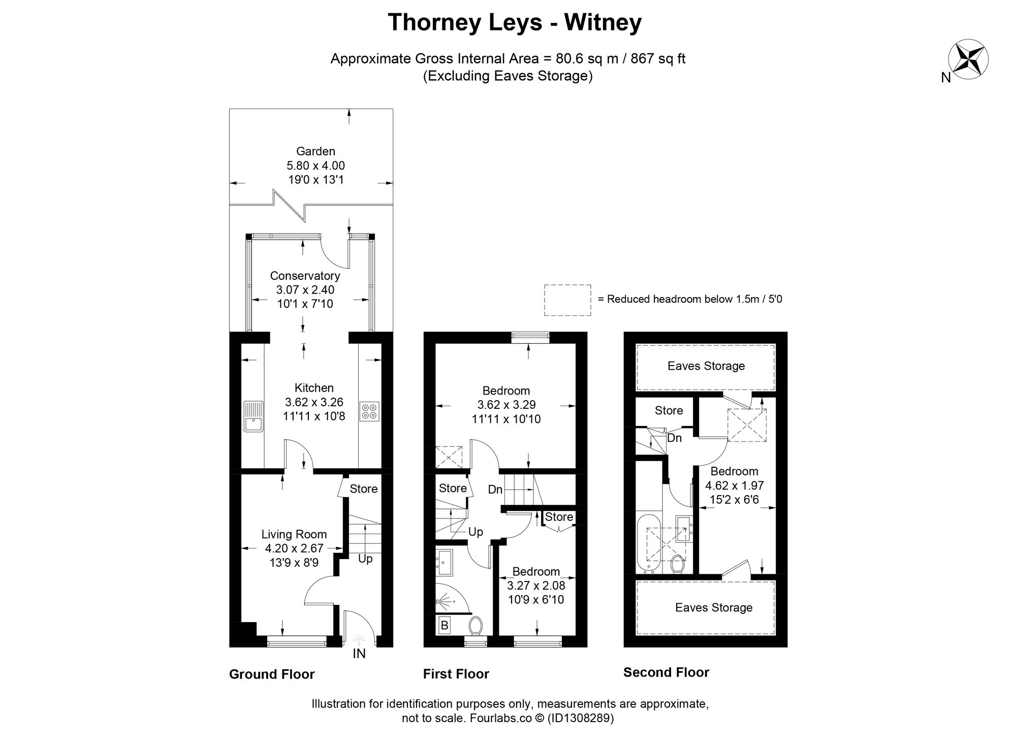 24 Thorney Leys, Witney floorplan