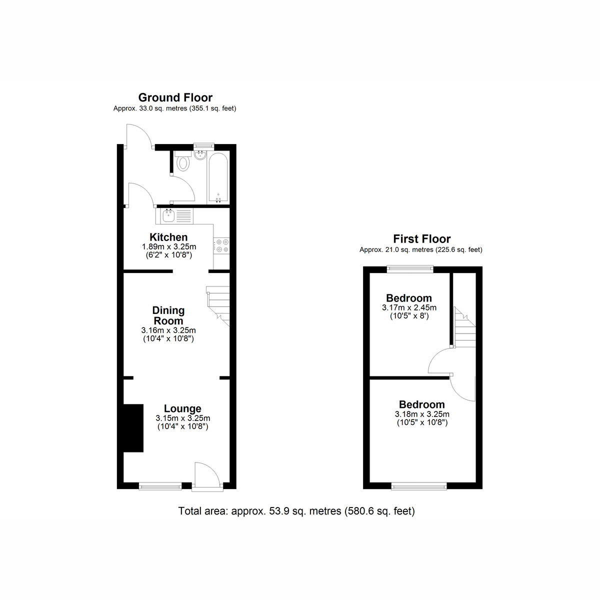 24, St. Martins Road, Dartford floorplan