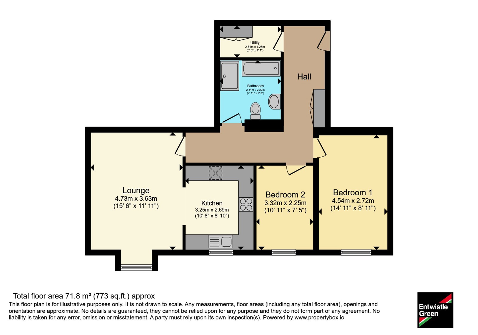 Apt 2, The Sandwarren, 21, Victoria Road, Liverpool floorplan
