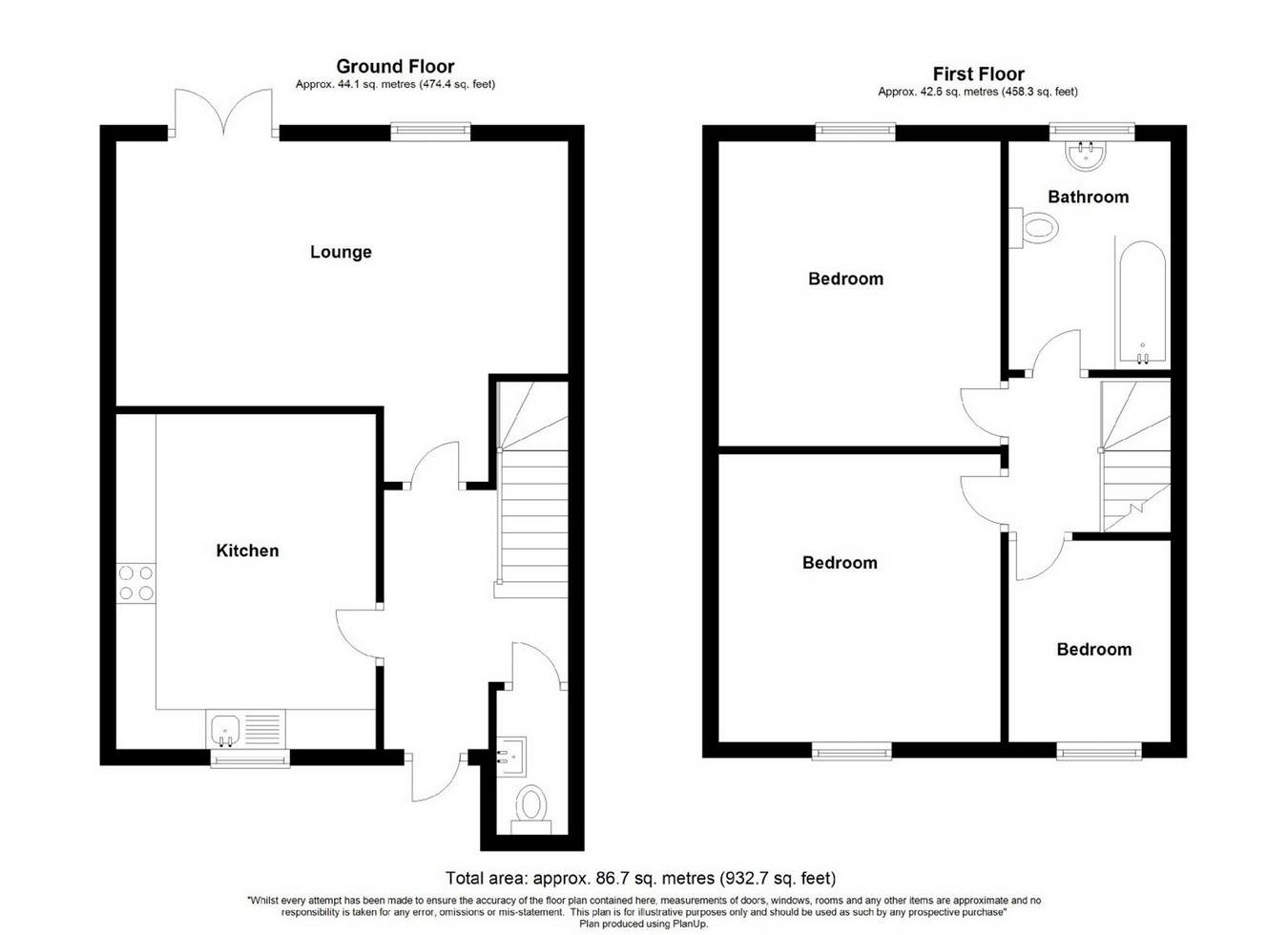 3 Bedrooms End terrace house for sale in Aynsley Gardens, Harlow, Essex CM17