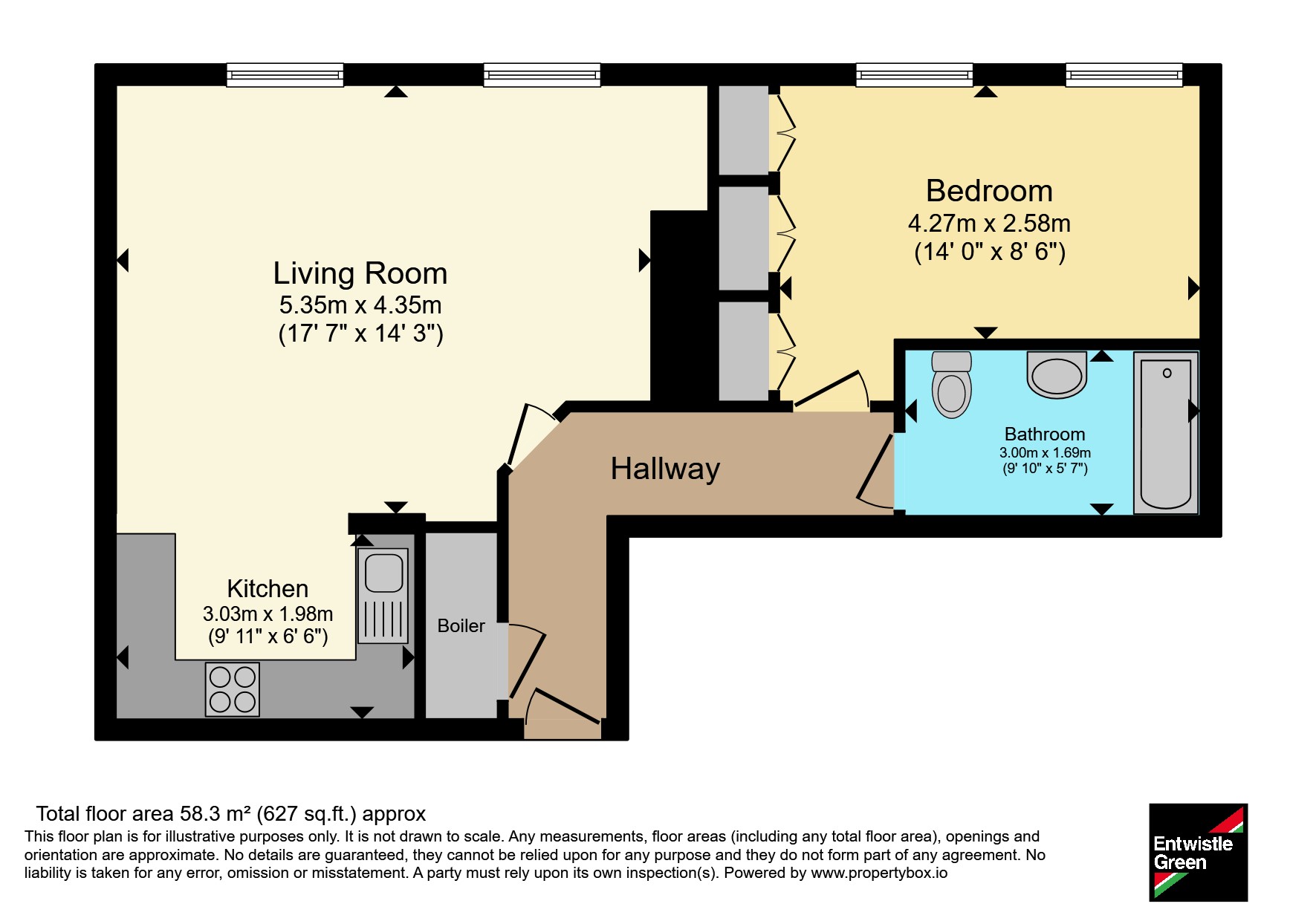 102 South Wing, The Residence,, Kershaw Drive, Lancashire floorplan