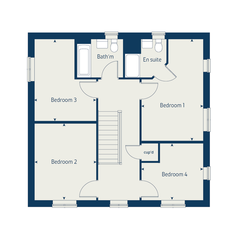 55, Rutherford Road, Wantage floorplan