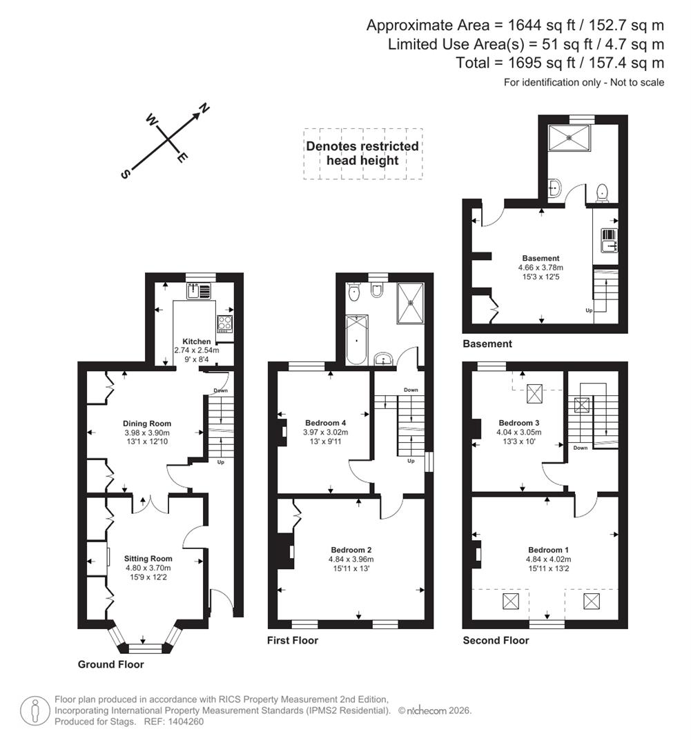 111, Victoria Grove, Bridport floorplan