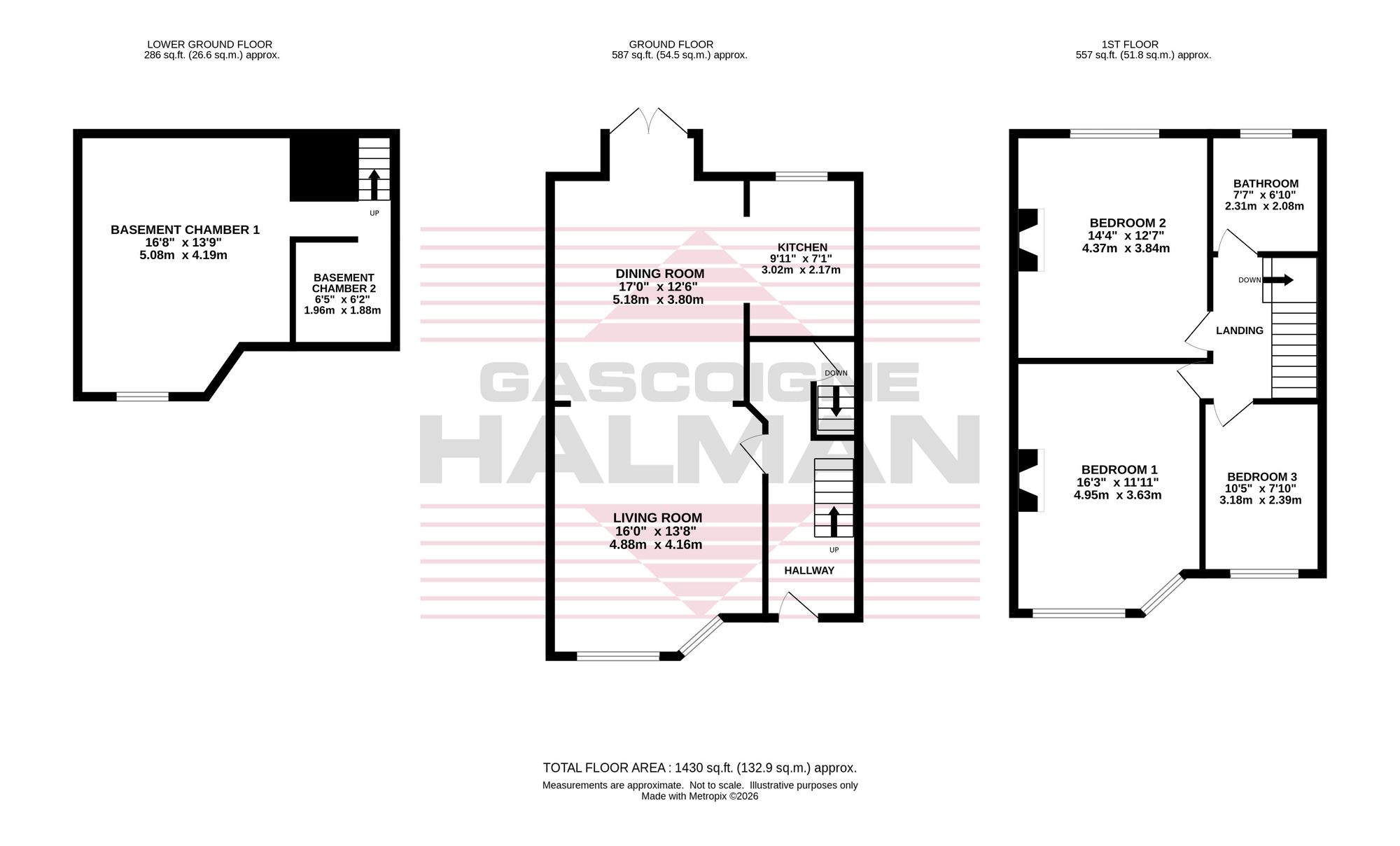 42 Oakfield Road, Stockport floorplan