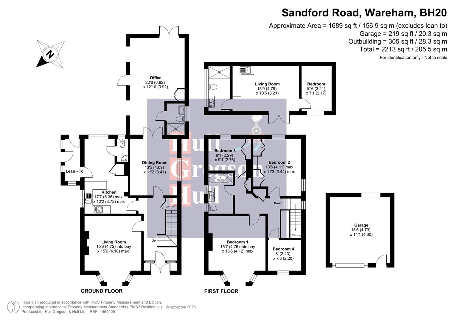 39, Sandford Road, Wareham floorplan