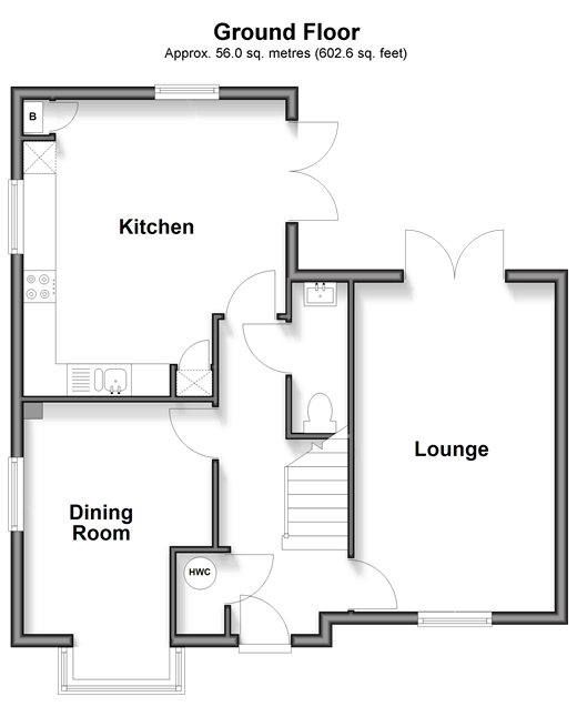 Quarry Way, Hythe floorplan