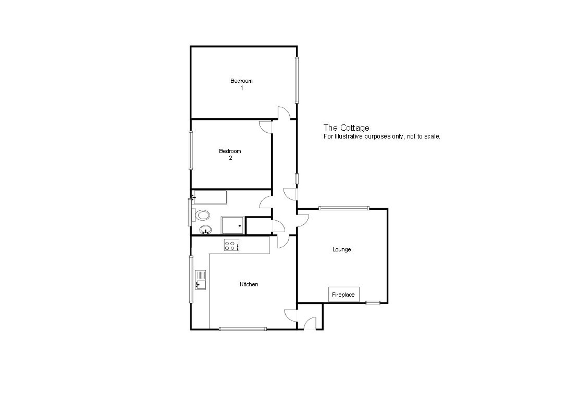 Fair Acre, Saundersfoot floorplan