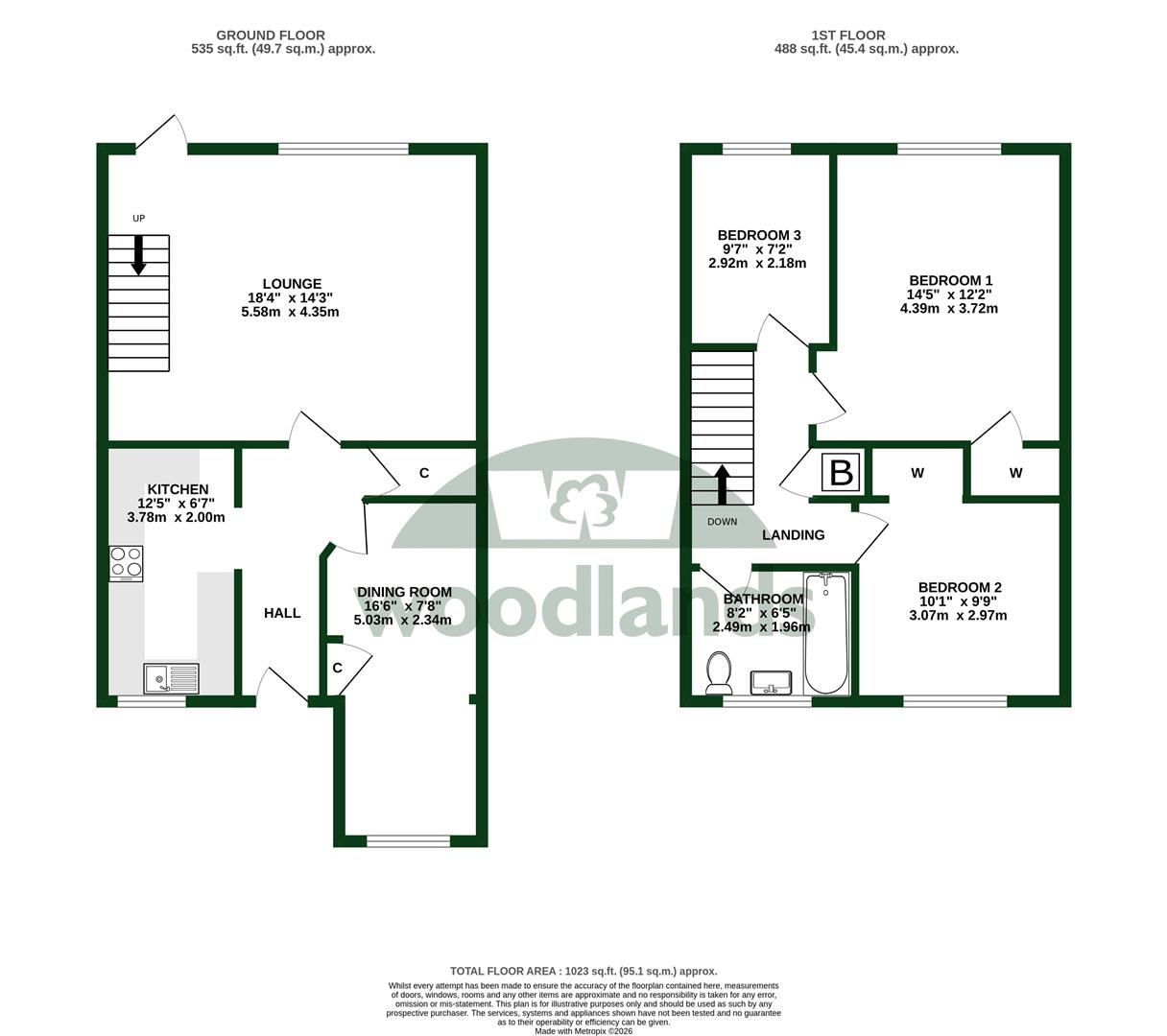 28, Holcon Court, Redhill floorplan