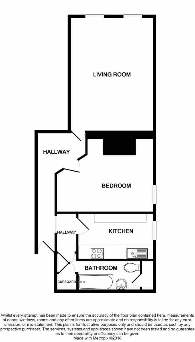 Flat 2 4A, Church Street, Folkestone floorplan
