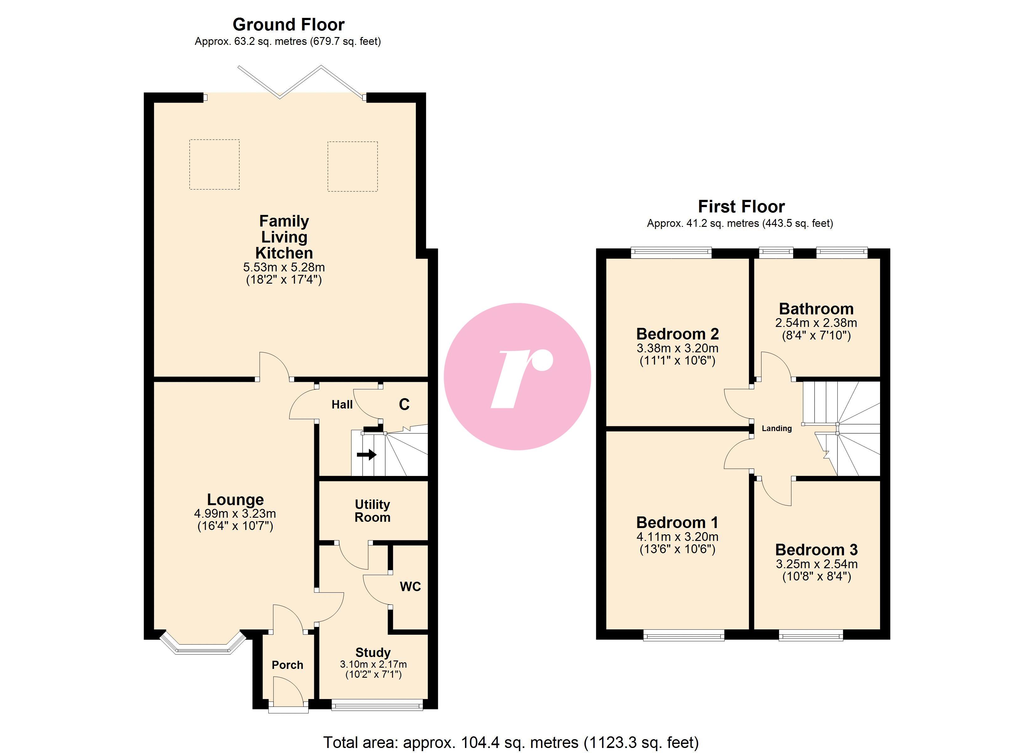 7, Hillstone Avenue, Rochdale floorplan