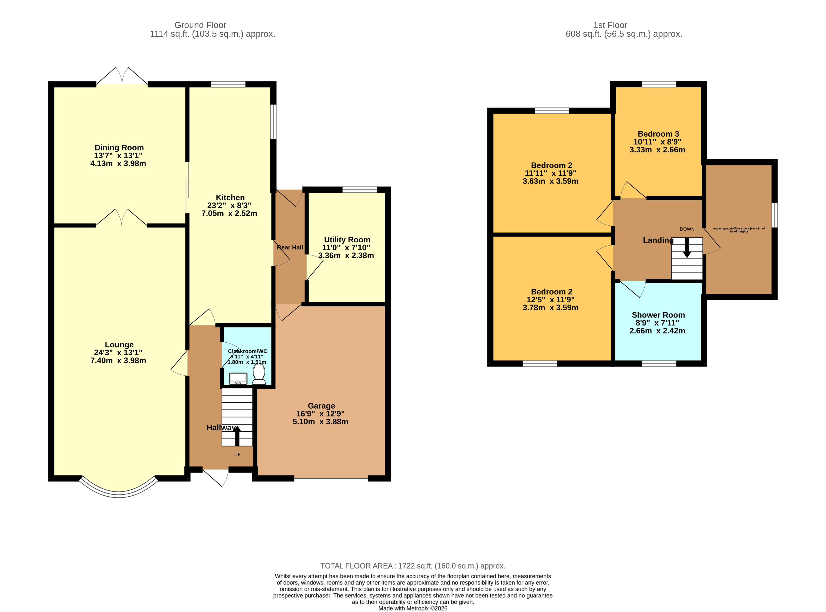130, Hinckley Road, Nuneaton floorplan