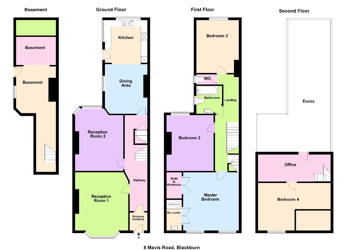 4 Bedrooms Semi-detached house to rent in Mavis Road, Blackburn BB2