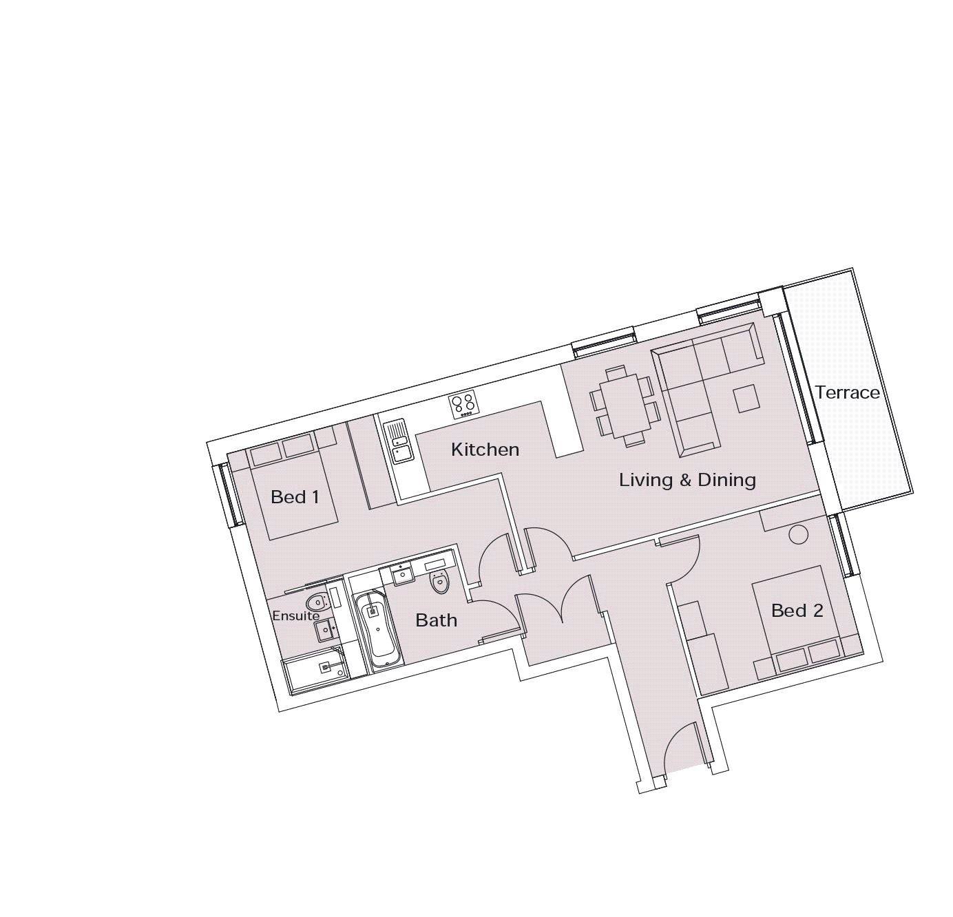 2 Bedrooms Flat to rent in City View Point, Poplar E14
