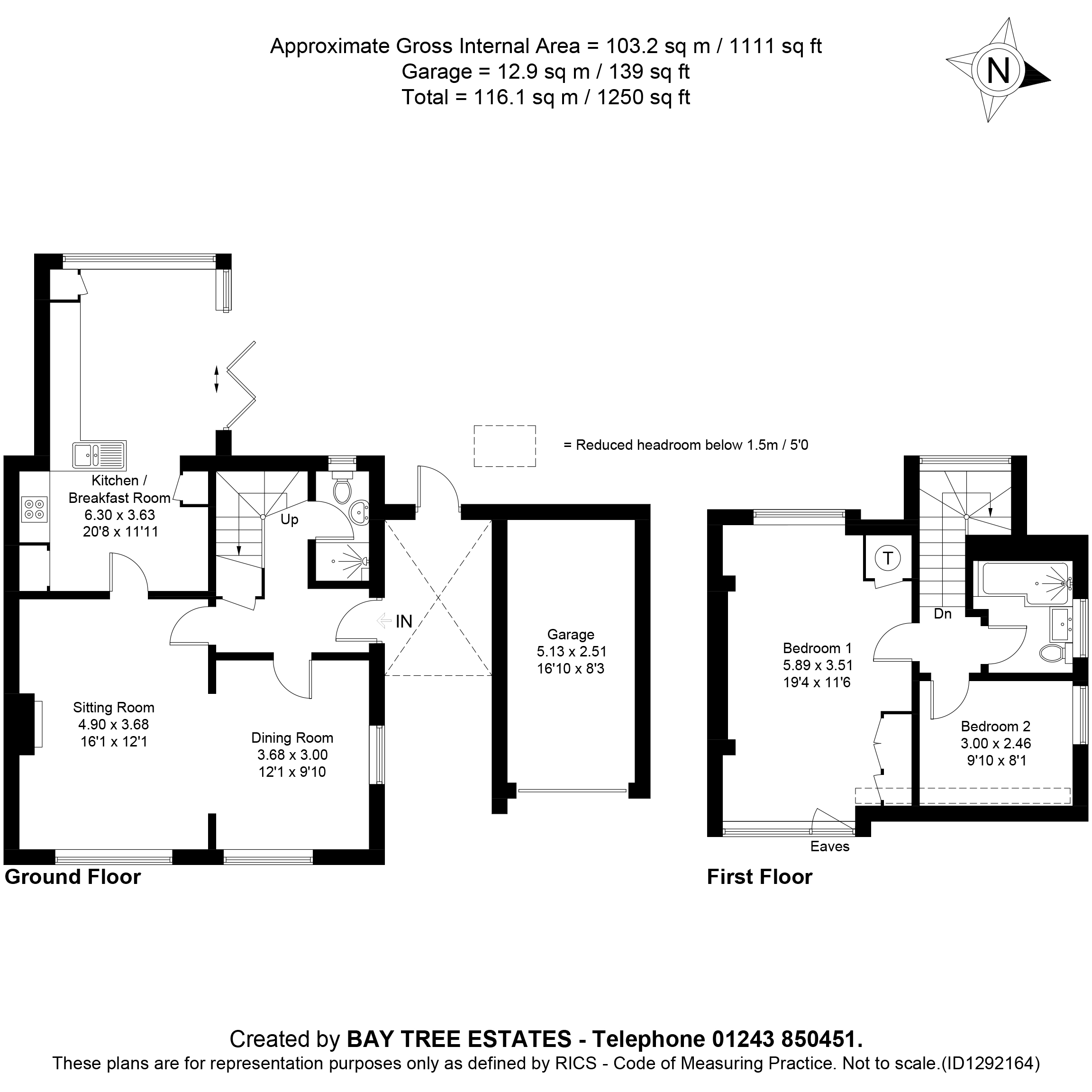 8, Clovelly Avenue, Felpham floorplan