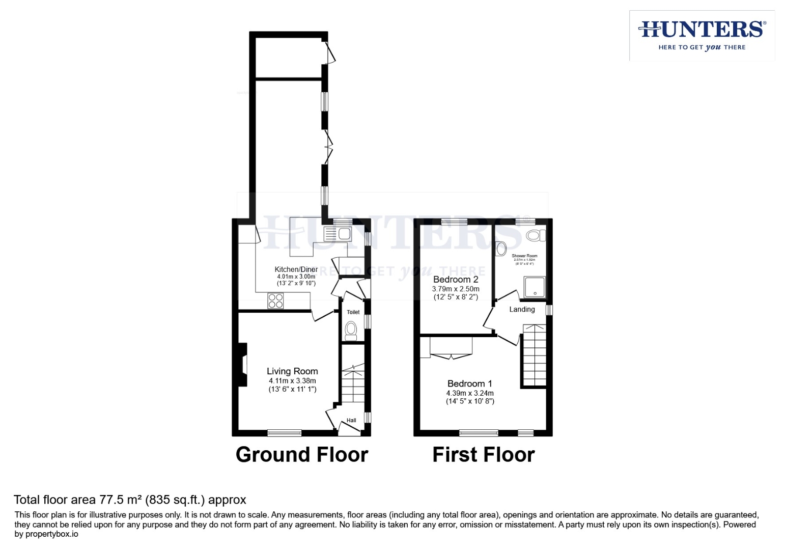 38, Montague Street, York floorplan