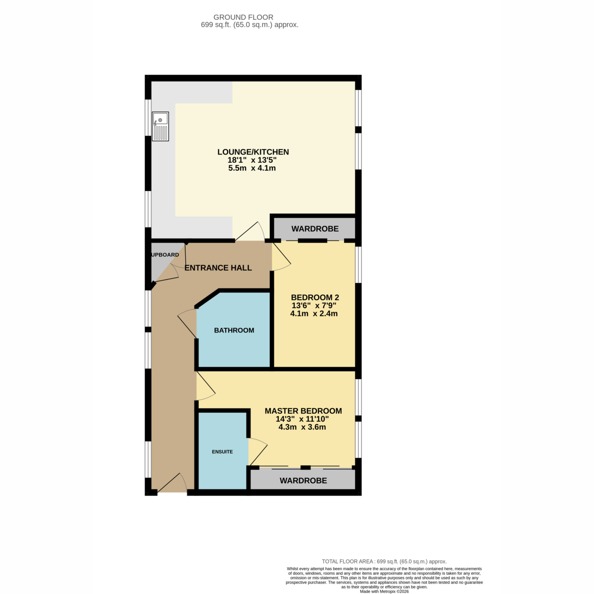 78, Cirrus Drive, Reading floorplan
