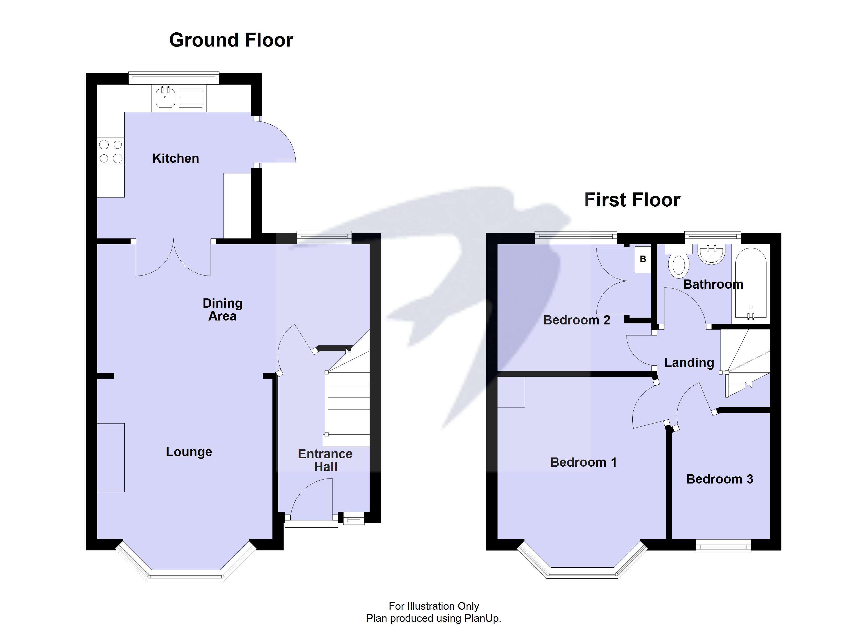 106, Berwick Crescent, Sidcup floorplan
