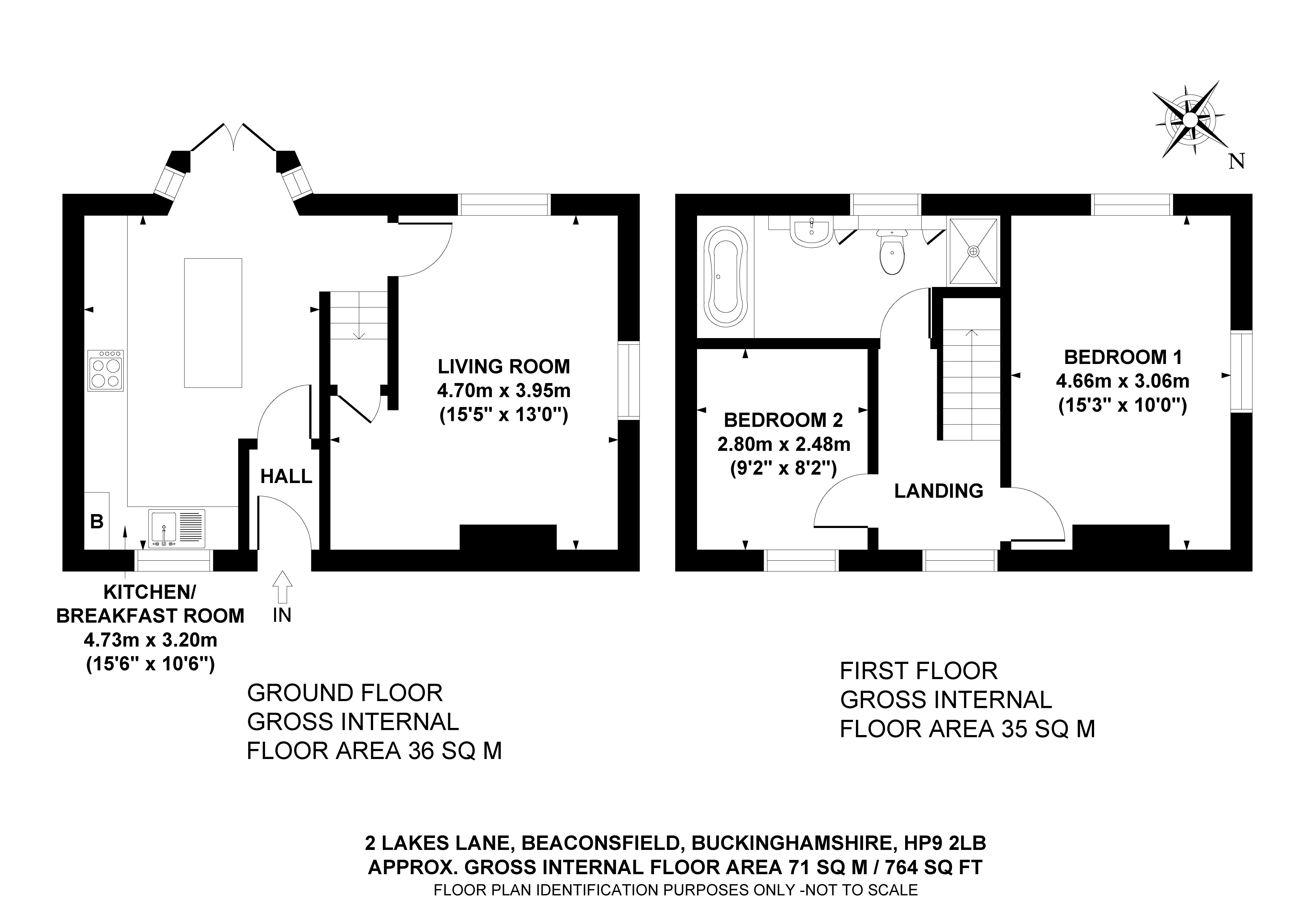 2, Lakes Lane, Buckinghamshire floorplan