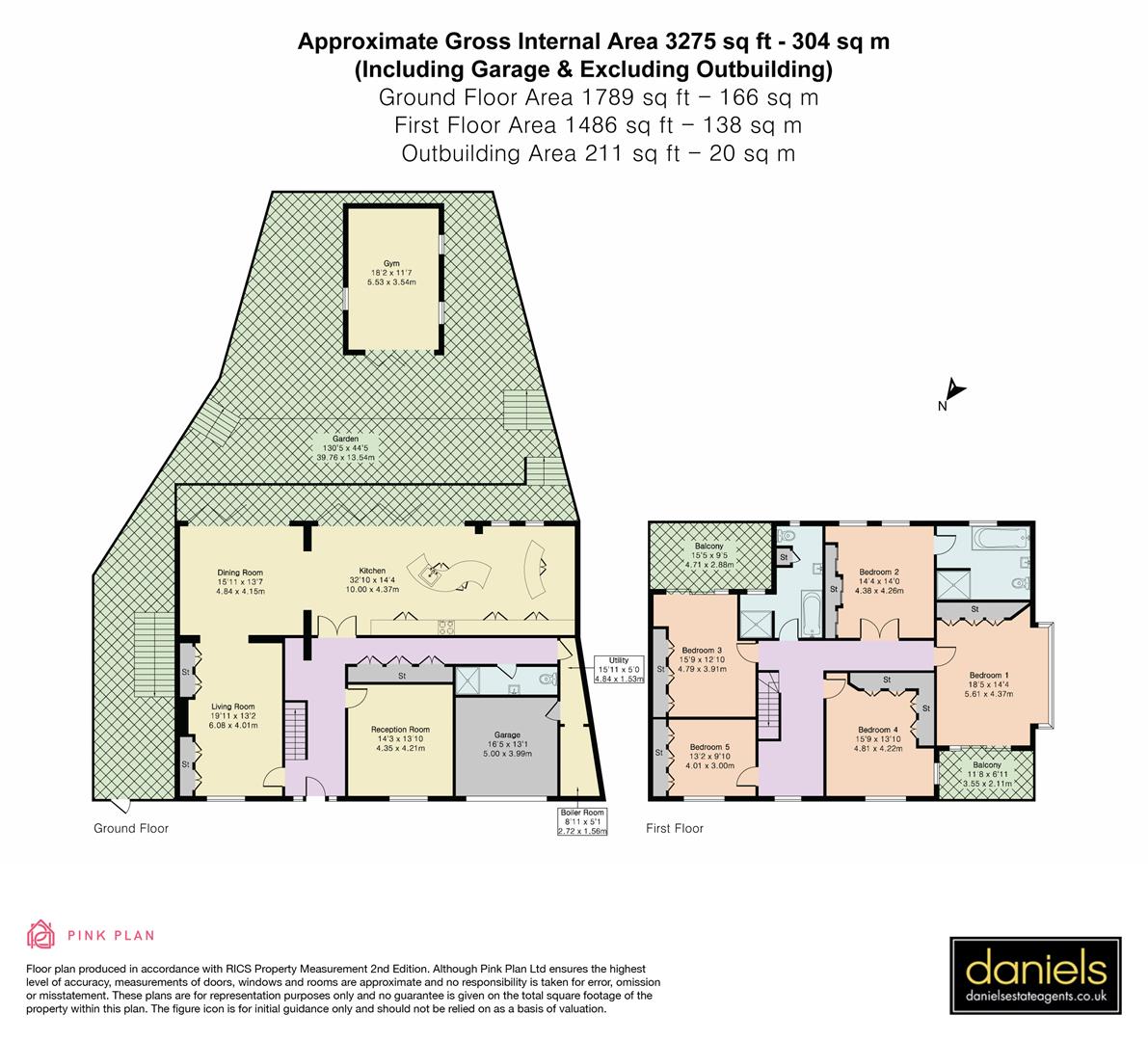 24, Priory Gardens, Wembley floorplan